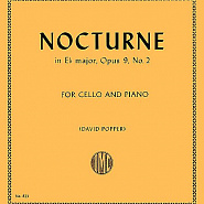 Frederic Chopin - Nocturne E Flat Major Op.9 No.2 notas para el fortepiano