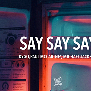 Michael Jackson etc. - Say Say Say notas para el fortepiano