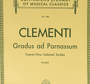 Muzio Clementi - Etude No.13 in F Major notas para el fortepiano