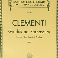 Muzio Clementi - Etude No.13 in F Major notas para el fortepiano