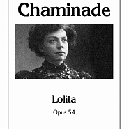 Cecile Chaminade - Lolita, Op. 54: Caprice espagno notas para el fortepiano
