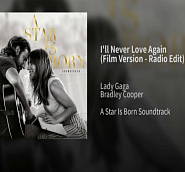 Lady Gaga - I'll Never Love Again notas para el fortepiano
