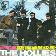 The Hollies - Carrie Anne notas para el fortepiano
