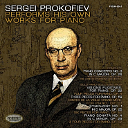 Sergei Prokofiev - Visions fugitives op. 22 No. 6 Con eleganza notas para el fortepiano