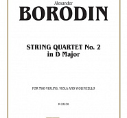 Alexander Borodin - String Quartet No. 2: I. Allegro moderato in D major notas para el fortepiano