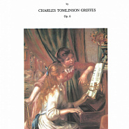 Charles Tomlinson Griffes - Fantasy Pieces, Op.6: No.1 Barcarolle notas para el fortepiano