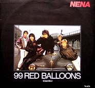 Nena - 99 Red Balloons notas para el fortepiano