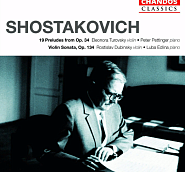 Dmitri Shostakovich - Prelude in C-sharp minor, op.34 No. 10 notas para el fortepiano
