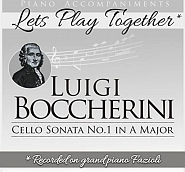 Luigi Boccherini - Cello Sonata in A Major, G. 4: I. Allegro moderato notas para el fortepiano