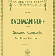 Sergei Rachmaninoff - Piano Concerto No.2, Op.18: I. Moderato notas para el fortepiano
