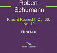 Robert Schumann - Op. 68, No. 12 (Knecht Ruprecht) notas para el fortepiano