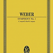 Carl Maria Von Weber - Symphony No.1 in C major, Op.19: II. Andante notas para el fortepiano