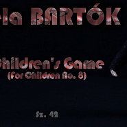Bela Bartok - For Children, Sz.42: No. 8 Children's Game notas para el fortepiano