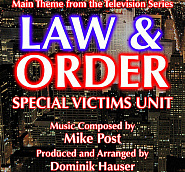 Mike Post - Law and Order Theme Songs notas para el fortepiano