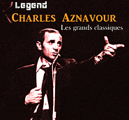Charles Aznavour - Les comediens notas para el fortepiano