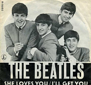 The Beatles - She Loves You notas para el fortepiano