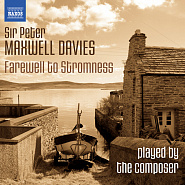 Peter Maxwell Davies - Farewell to Stromness, Op. 89 No. 1 notas para el fortepiano