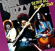 Thin Lizzy - The Boys Are Back In Town notas para el fortepiano