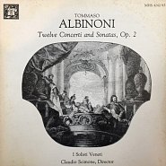 Tomaso Albinoni - Sonata a 5 in D, Op.2, No.5: Part 3. Adagio notas para el fortepiano
