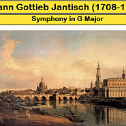 Johann Gottlieb Janitsch - Симфония соль мажор, IJJ 17: Часть 2. Andante notas para el fortepiano