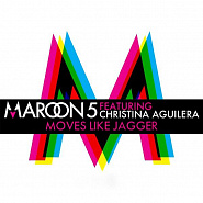 Christina Aguilera etc. - Moves Like Jagger notas para el fortepiano