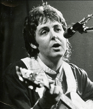 Paul McCartney notas para el fortepiano