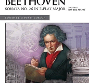 Ludwig van Beethoven - Piano Sonata No. 26 (“Les Adieux”), Op. 81a, I. Das Lebewohl notas para el fortepiano