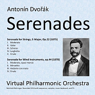 Antonin Dvorak - Serenade for Wind Instruments Op. 44: II. Minuetto notas para el fortepiano