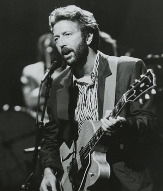 Eric Clapton notas para el fortepiano