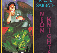 Black Sabbath - Neon Knights notas para el fortepiano