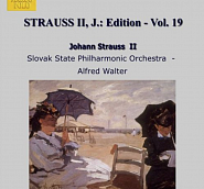Johann Strauss II - Studentenlust Walzer, Op.285 notas para el fortepiano