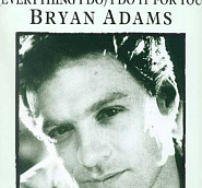 Bryan Adams - Everything I Do notas para el fortepiano