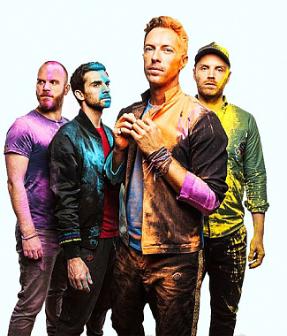 Coldplay notas para el fortepiano