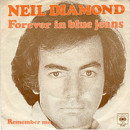 Neil Diamond - Forever in Blue Jeans notas para el fortepiano