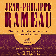 Jean-Philippe Rameau - Suite in E minor, RCT 2: No.8, Tambourine notas para el fortepiano