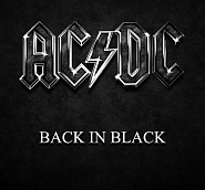 AC/DC - Back in Black notas para el fortepiano