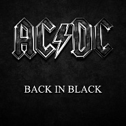 AC/DC - Back in Black notas para el fortepiano
