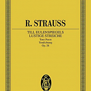 Richard Strauss - Till Eulenspiegels lustige Streiche, Op. 28 notas para el fortepiano