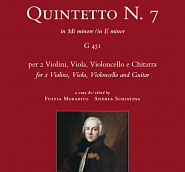 Luigi Boccherini - Guitar Quintet in E minor, G.451: IV. Allegretto notas para el fortepiano