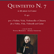 Luigi Boccherini - Guitar Quintet in E minor, G.451: IV. Allegretto notas para el fortepiano