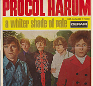 Procol Harum - A Whiter Shade of Pale notas para el fortepiano