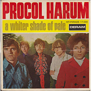 Procol Harum - A Whiter Shade of Pale notas para el fortepiano