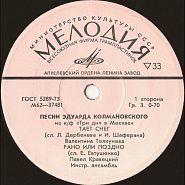 Eduard Kolmanovsky etc. - Тает снег (из х/ф 'Три дня в Москве') notas para el fortepiano