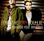 Eminem etc. - Love the way you lie notas para el fortepiano