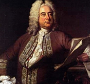 George Handel notas para el fortepiano