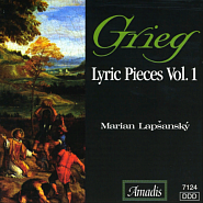 Edvard Grieg - Lyric Pieces, op.47. No. 5 Melancholy notas para el fortepiano