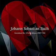 Johann Sebastian Bach - Inventio in A minor № 13, BWV 784 notas para el fortepiano