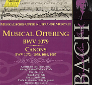Johann Sebastian Bach - Canon Trias Harmonica a 8 BWV 1072 notas para el fortepiano