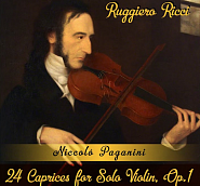 Niccolo Paganini - Caprice for violin solo in D major (Allegretto), Op. 1, No. 20  notas para el fortepiano