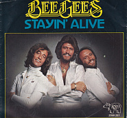 Bee Gees - Stayin' Alive notas para el fortepiano